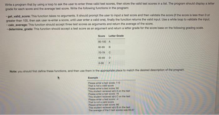  python Write a program that by using a loop to ask