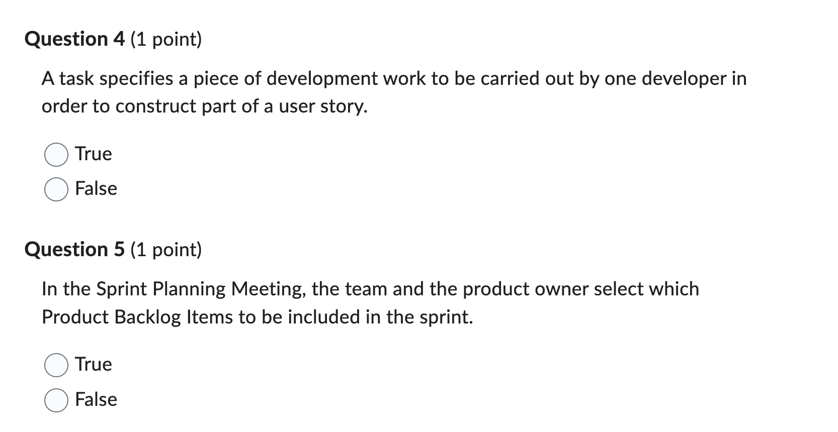  A task specifies a piece of development work to be carried