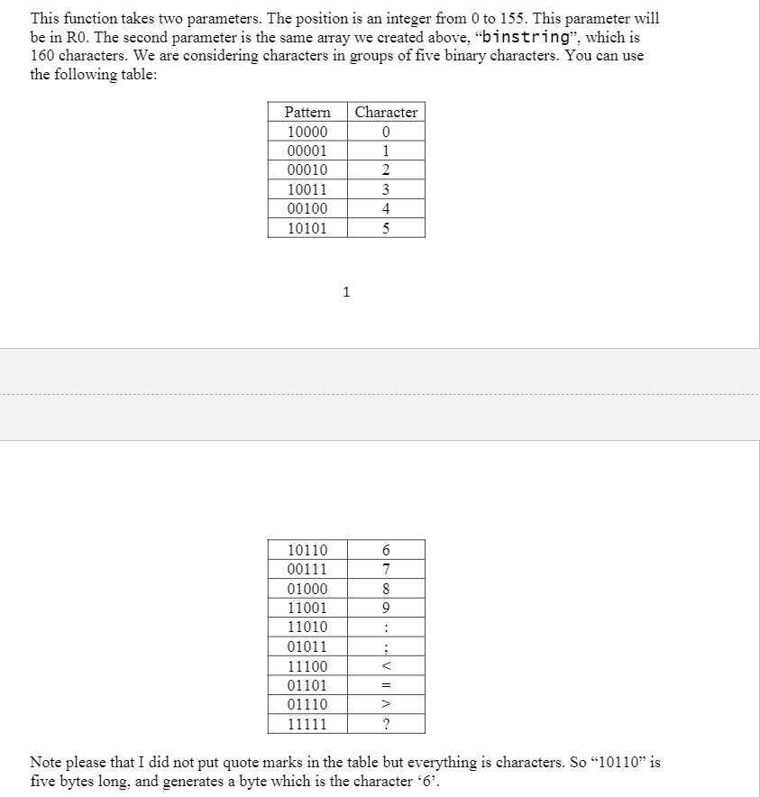 write two functionsin ARM assembly thatcan be called (using a branch and