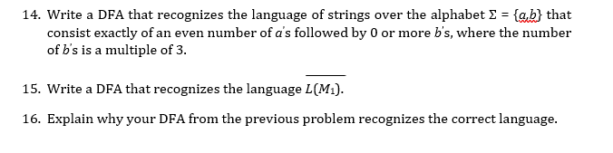 the alphabet = {ab} that consist exactly of an even number of