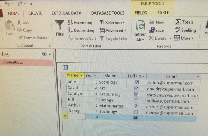 JAVA Can anyone turn this database information into GUI please? Thanks. Add