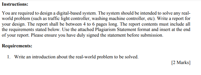  THE REAL PROBLEM IS : CLINIC QUEUE SYSTEM Instructions: You are