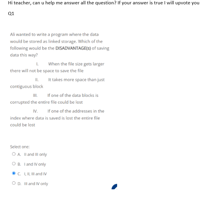  Hi teacher, can u help me answer all the question? If