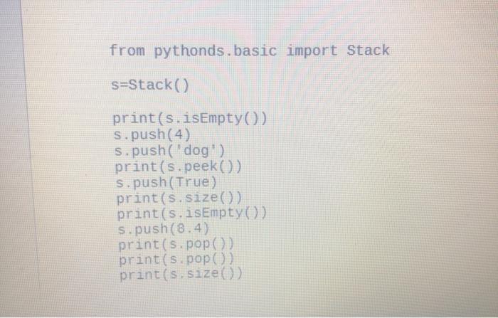 use stack.py as your starting point for both the stack2.py and stack3.py.