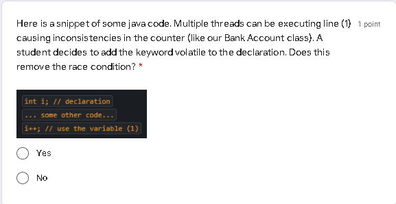 JAVA help Please provide a brief explanation of why the answer is