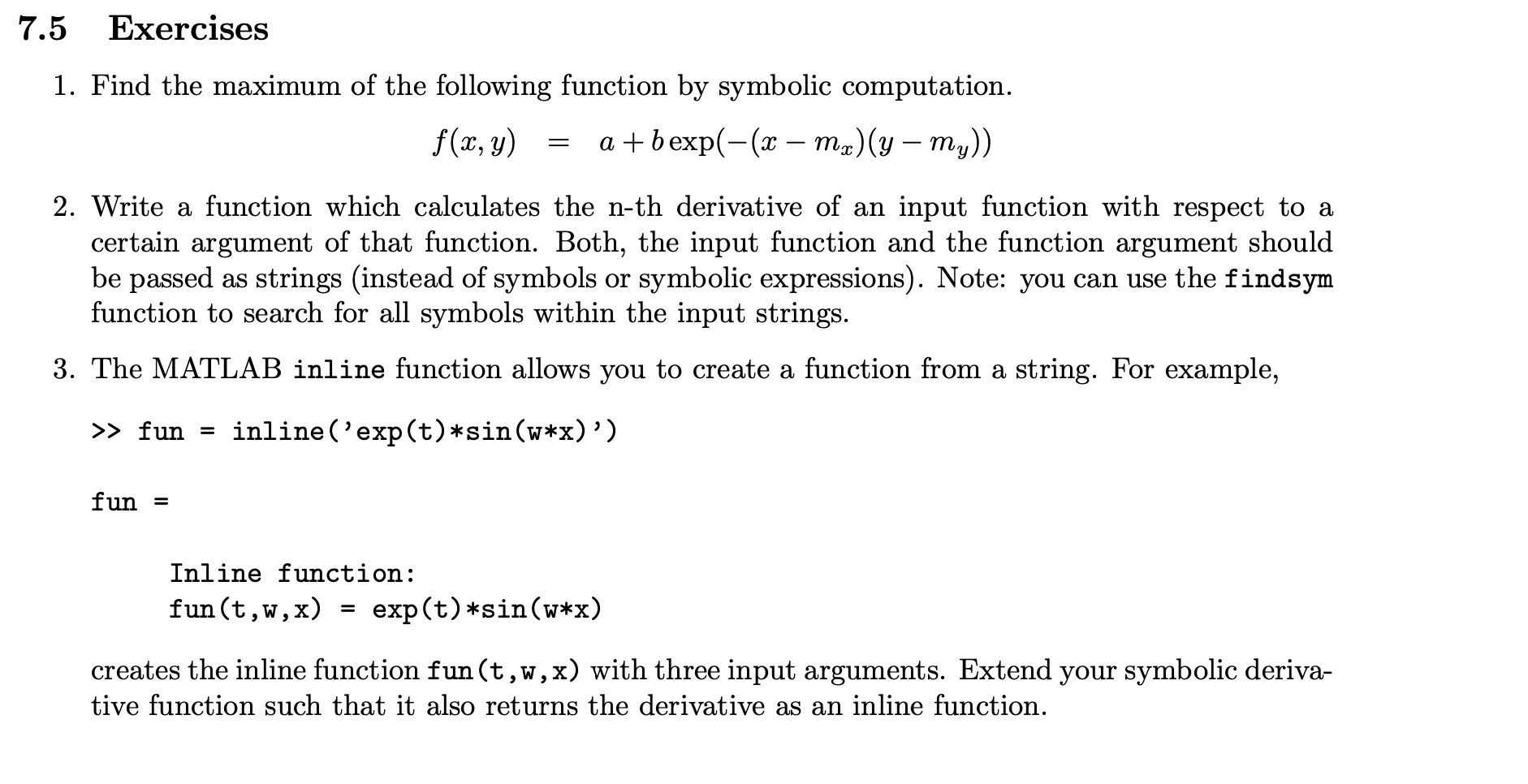  please help me with this Mahtlab workshop u can use octave