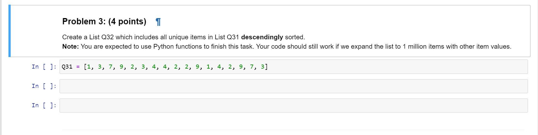 ***Please provide something easy to copy and paste for the solution,