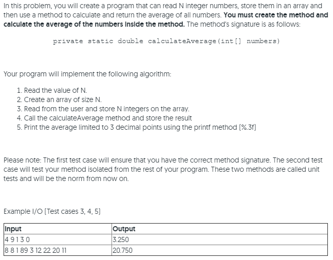  In this problem, you will create a program that can read
