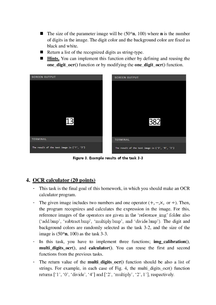 your program meets all the requirements stated. The homework assignment is an