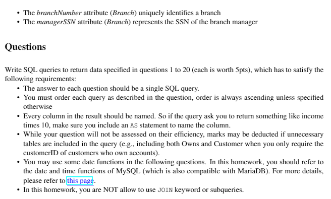 New York branch. 6. Return customerID, first name, last name, and income