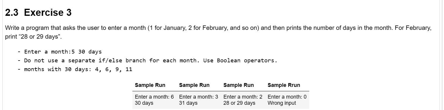 NOO LOOP Write a program that asks the user to enter a