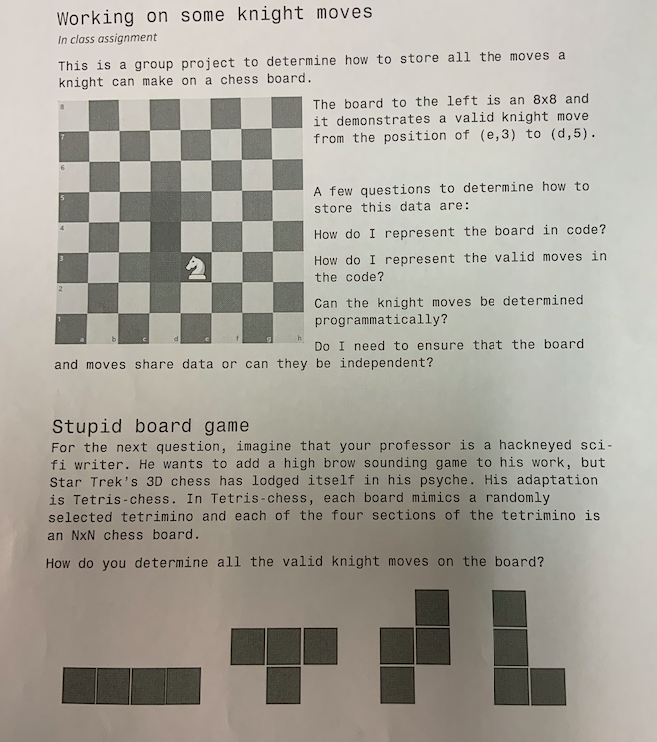  WRITE IN PYTHON LANGUAGE PLEASE!!! Working on some knight moves In