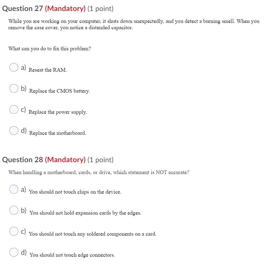 many pins are in the power supply connector that is typically used