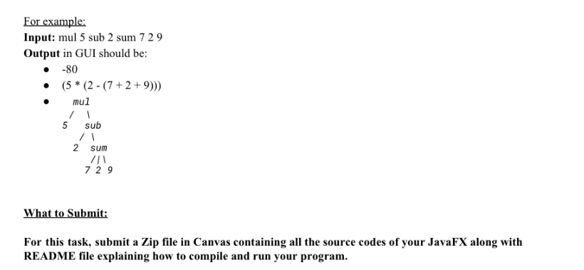 develop a Lexical Analyzer (Lexer) and a Parser in Java and JavaFX.