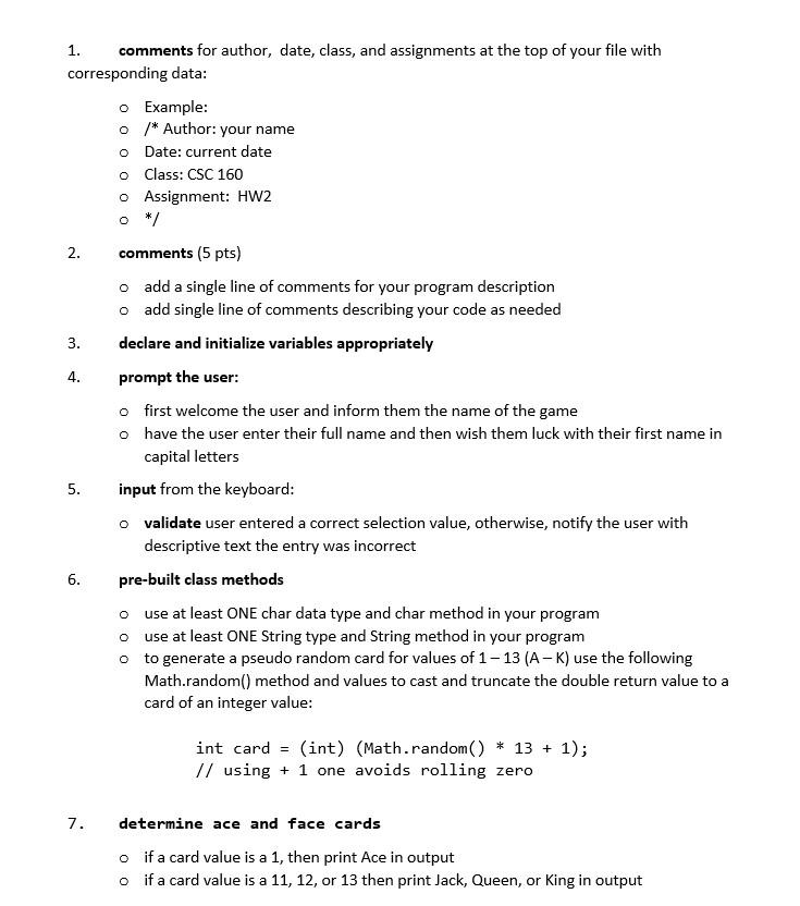 if working! HW4: for this homework, you will create a card matching