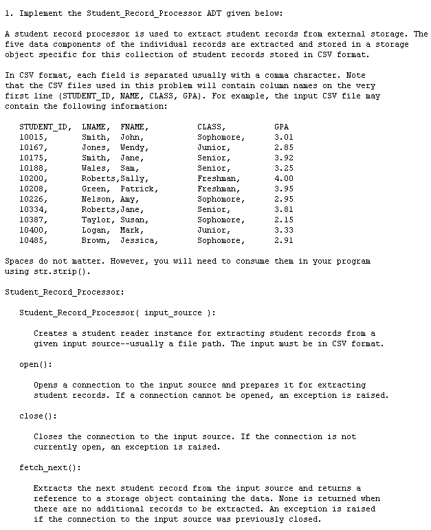 ******************************************* PYTHON ********************************************** Please DONT POST ANYTHING if you cant do it