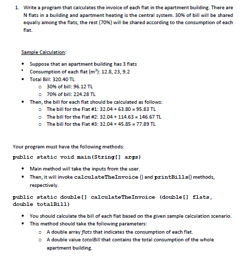  Note: Urgent Please Write Java code. 1. Write a program that