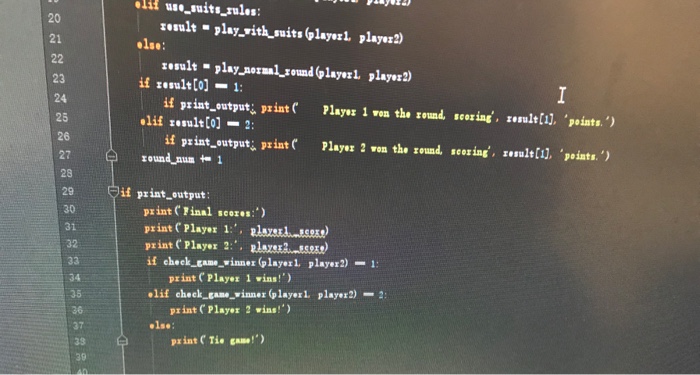 This function provides an alternate form of gameplay to the rules implemented