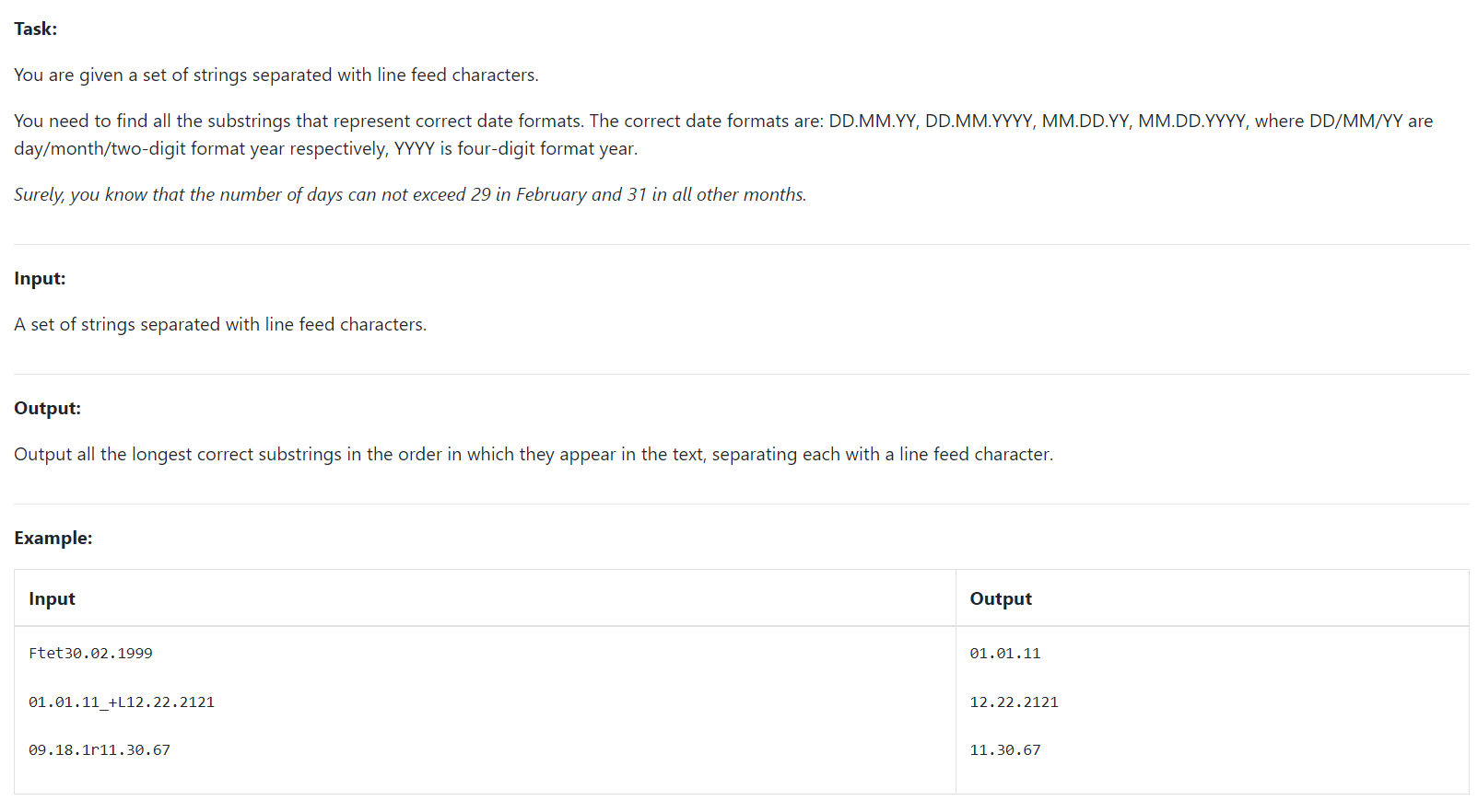  please use python solve the task: Task: You are given a