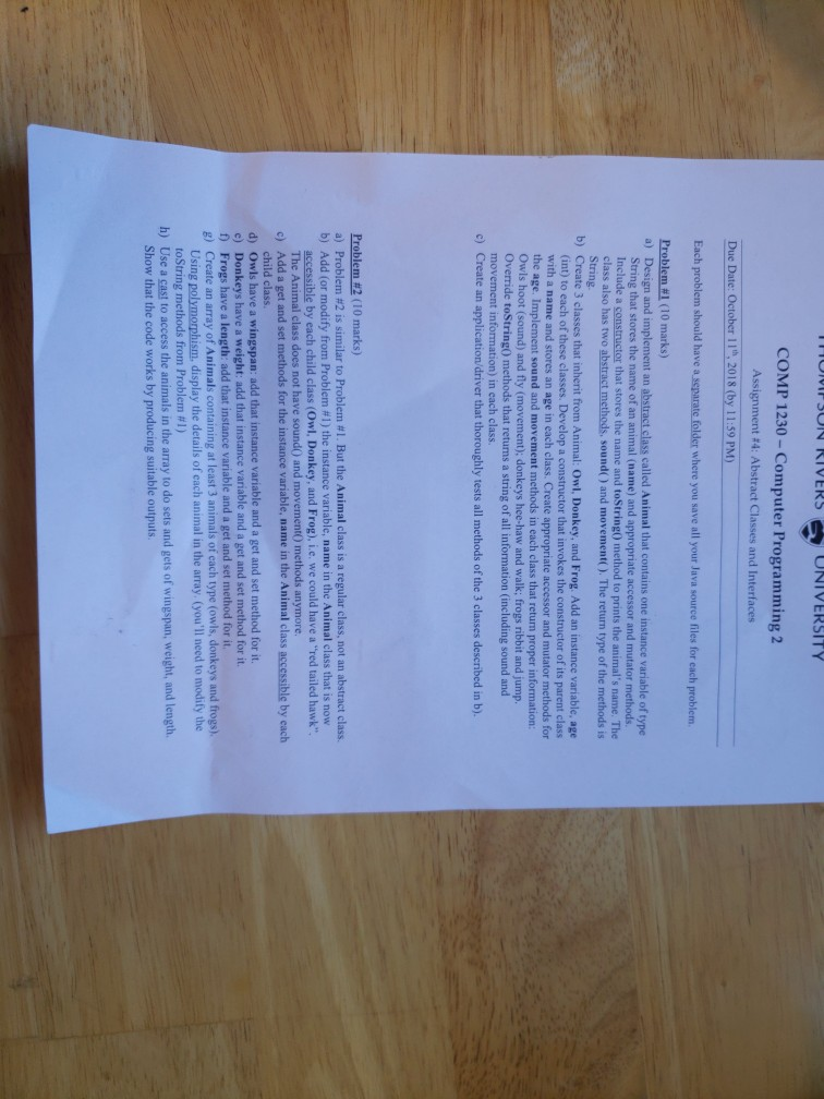  please post the solution of problem 2 COMP 1230- Computer Programming