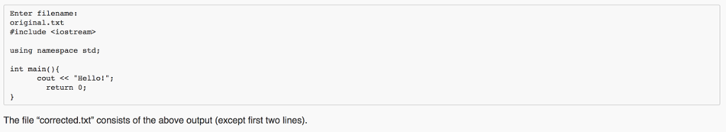 has errors in which operator, or it uses with cin and cout.