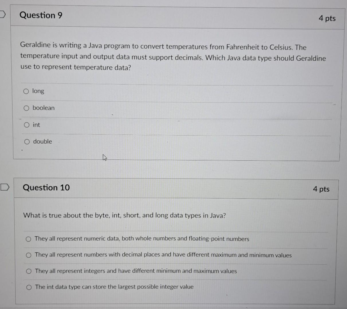 to output the string ABC. Then she uses the System.out.println() method to