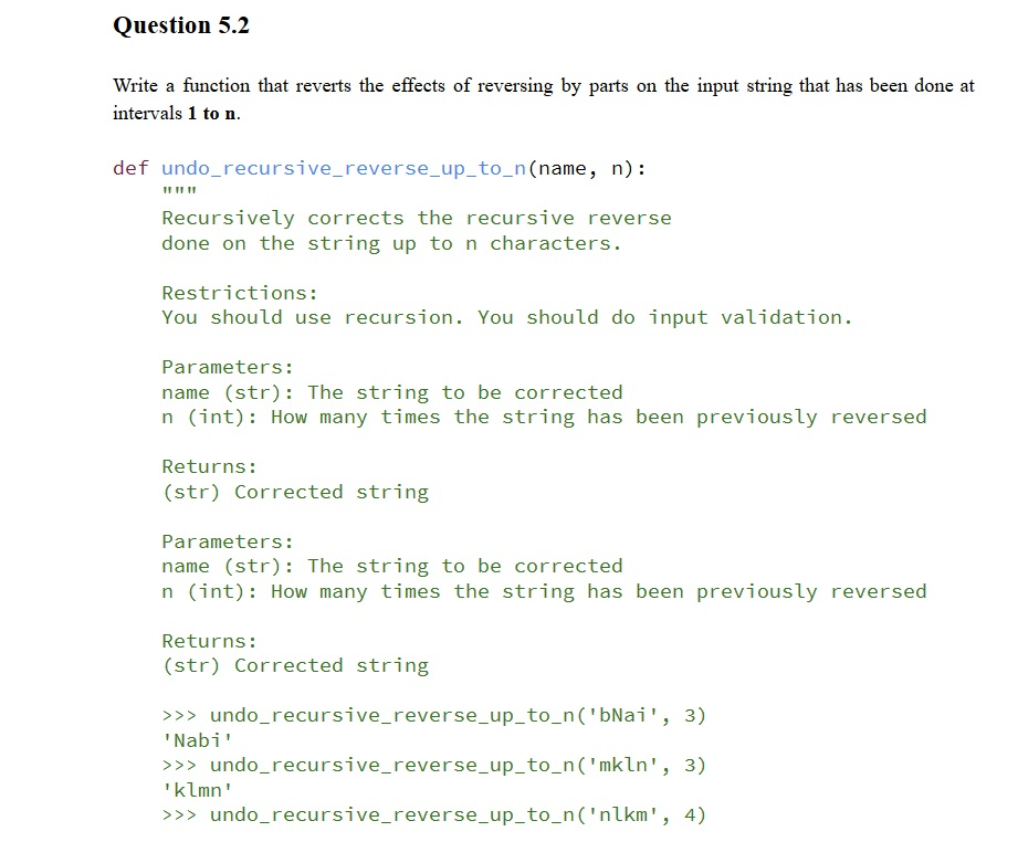 What we mean by that is that let's say we have a