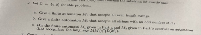  w U SCH uning 666 exactly once 2. Let S =