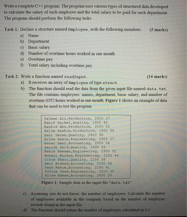 Dev C++ please help me Write a complete CH program. The program