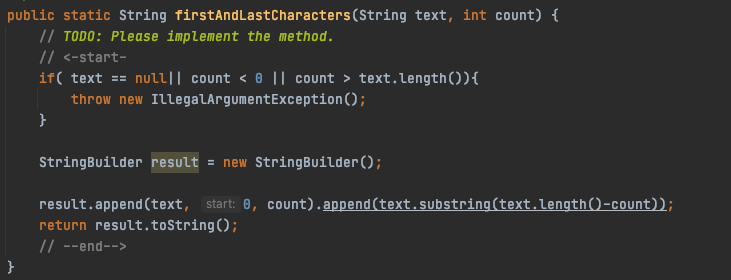 Encounter exception test issues I'm very new to Java. The assignment is