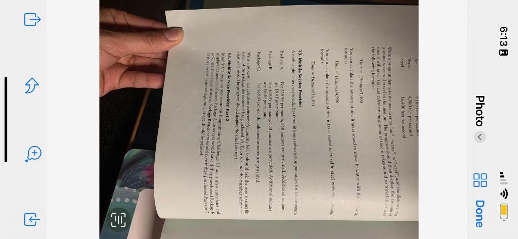 Question number 13 Write a program that asks the user to enter