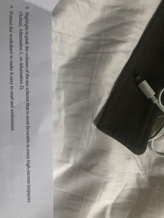 Points Evaluating Tax Rates for the Freedom Group (50 Points) Note: The