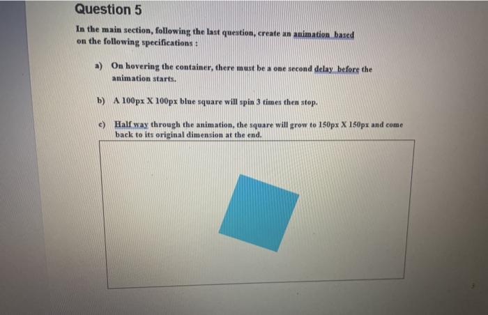 and no larger than 960px (horizontally centered block). c) Header must be