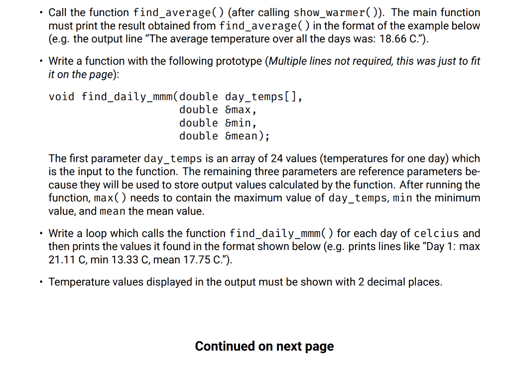 processes it as listed in the Requirements Download the file "temperature.dat" from