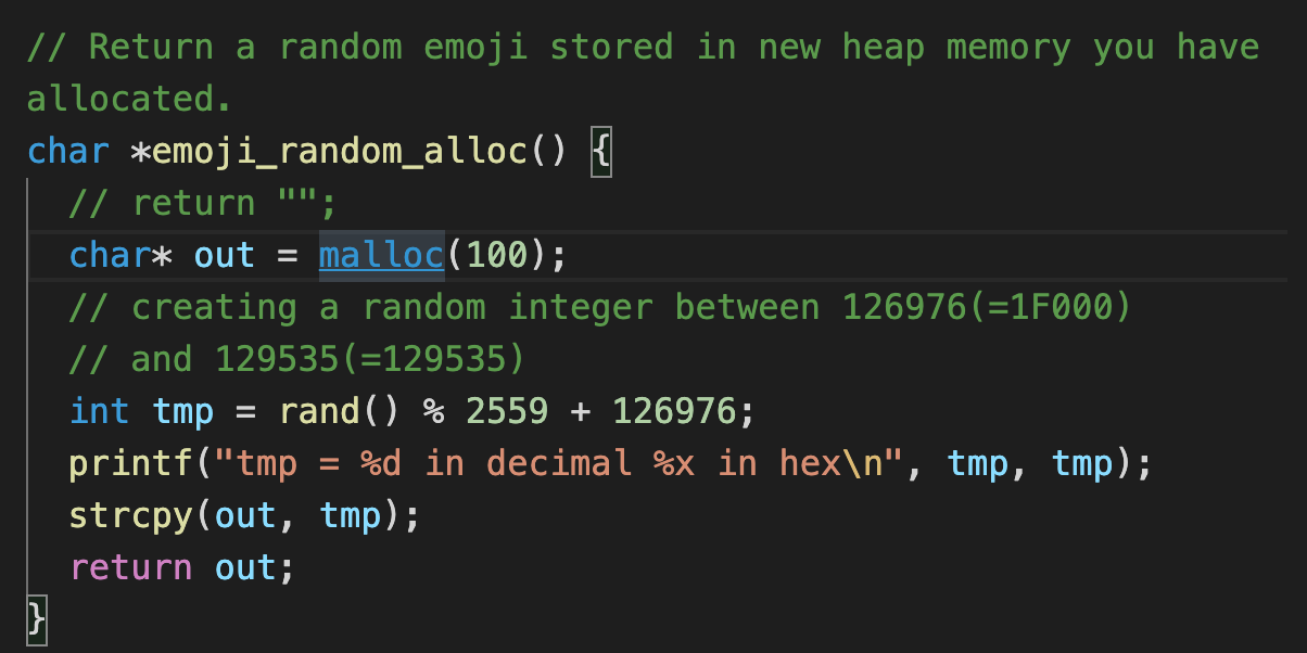 How do i create a four byte unicode (an emoji in this