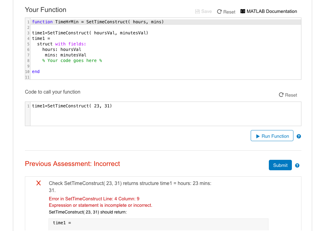 construct a structure called TimeHrMin with two fields: hours to hold the