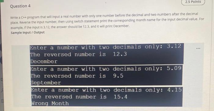 only one number before the decimal and two numbers after the decimal