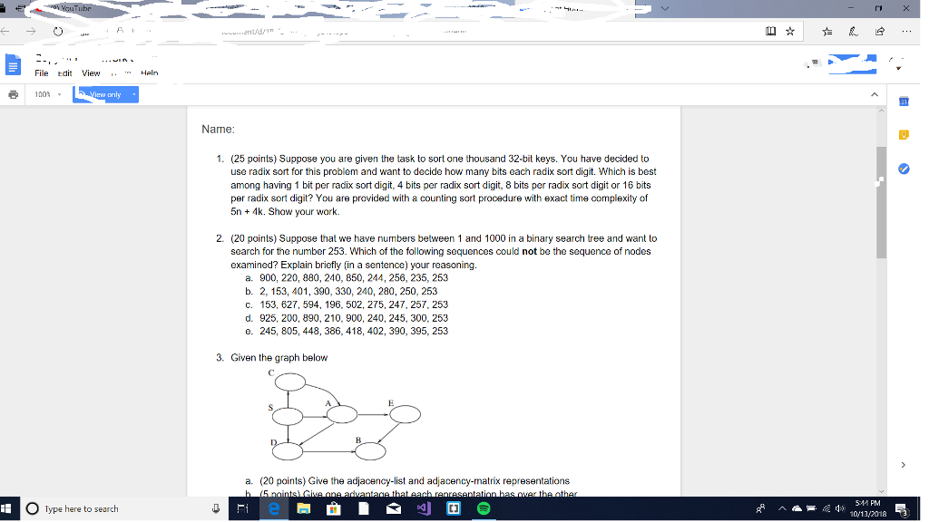  question 2 please write in print and explain the answer thank