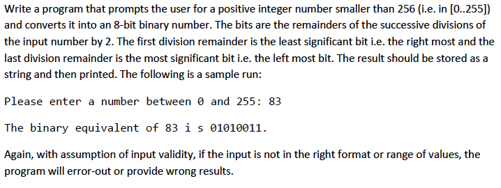 I need the answer in Python programming (pyCharm Edu). Could you please