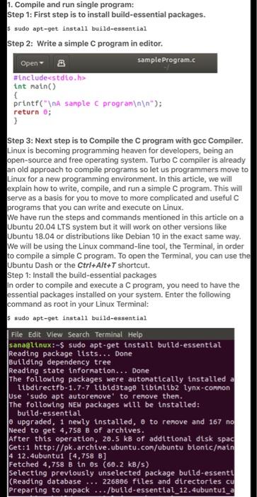  hi please help do theese : GCC & LLVM Comparison :Given