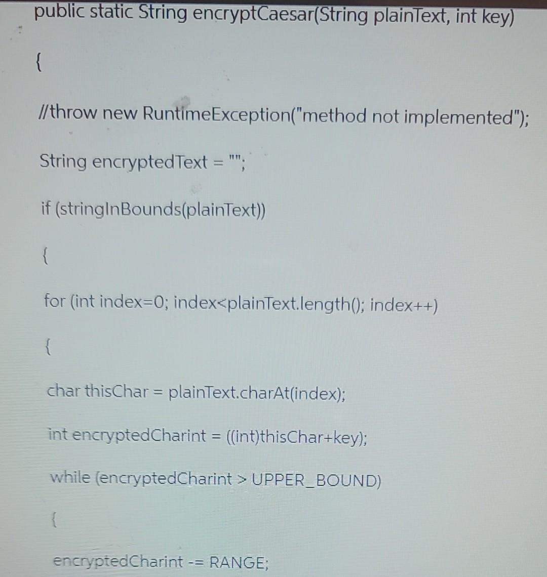 source code I posted above. See the the example of the pseudocode.