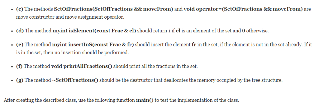 professor built in class. #include typedef long int myint; class Frac {