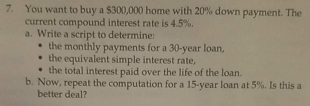  This is for a MATLAB class. Please write the script using