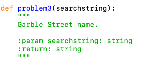 expressions ASAP !! The definition of the function is given as def