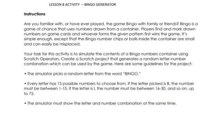 clear step by step instructions please. subject: computer Instructions Are you familiar