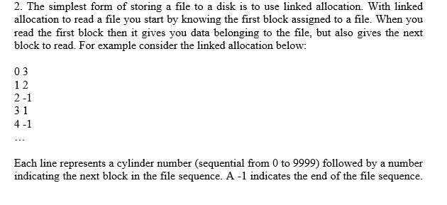 D2L. All solutions are to be written in C 1. Write a