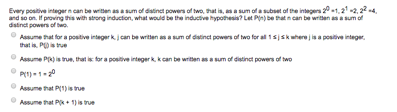 Every positive integer n can be written as a sum of
