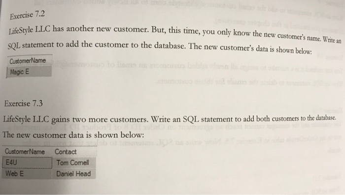 expressions to accomplish these tasks. Use the same database from Appendix 2