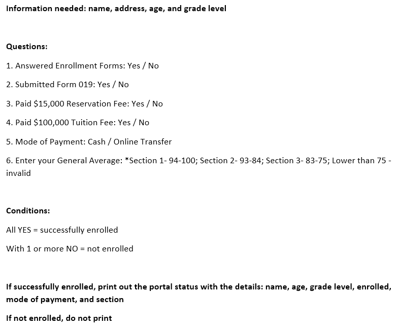 Hello! I need help with basic C++ programming. Information needed: name, address,
