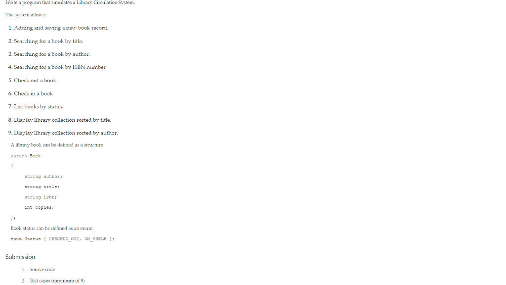 Could you please solve the question with C++ and ? thank